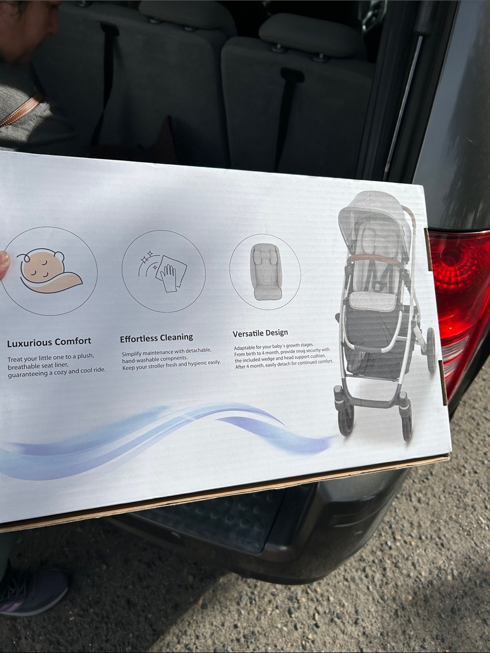 Baby Stroller Travel System - Gray